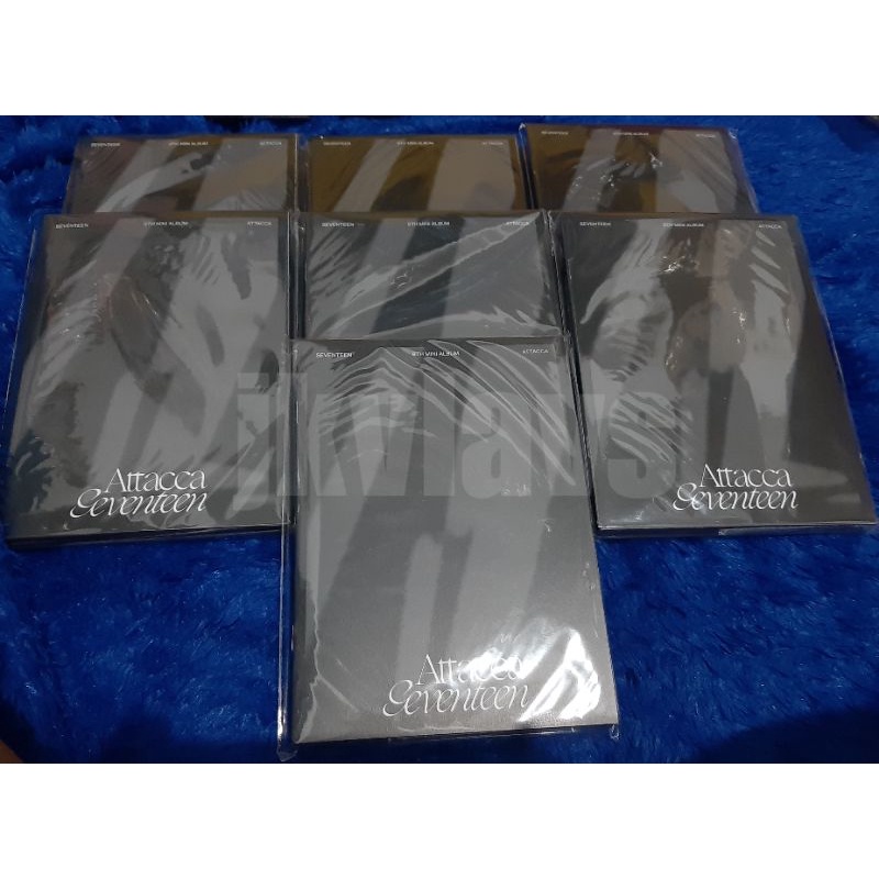 [BOOKED] ATTACCA CARAT VERSION ALBUM CARVER SEVENTEEN COVER SCOUPS JEONGHAN WOOZI WONWOO MINGYU HOSH