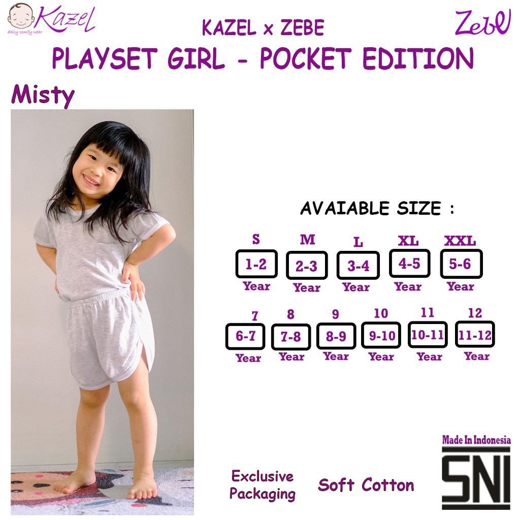 ZEBE PLAYSET GIRL POCKET EDITION 6-11THN (1STEL)