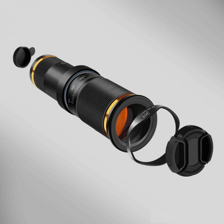 Telescopic 4K HD Telephoto Lens 20x for Mobile Phone