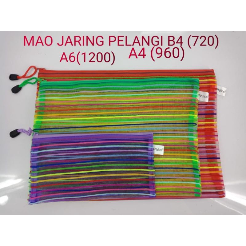 

Map sleting jaring/Map buku sleting pelangi