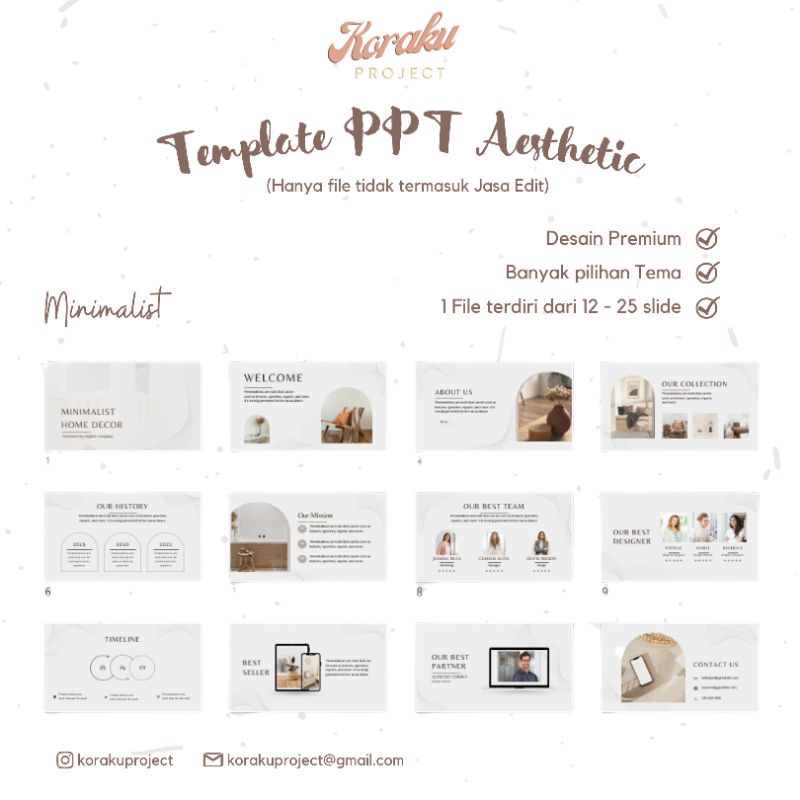 

PPT Aesthetic - Minimalist Series
