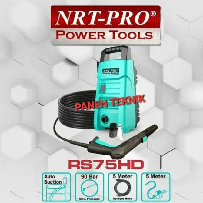 Jet Cleaner Nrt-Pro Rs75Hd Mesin Steam Cuci Mobil Motor