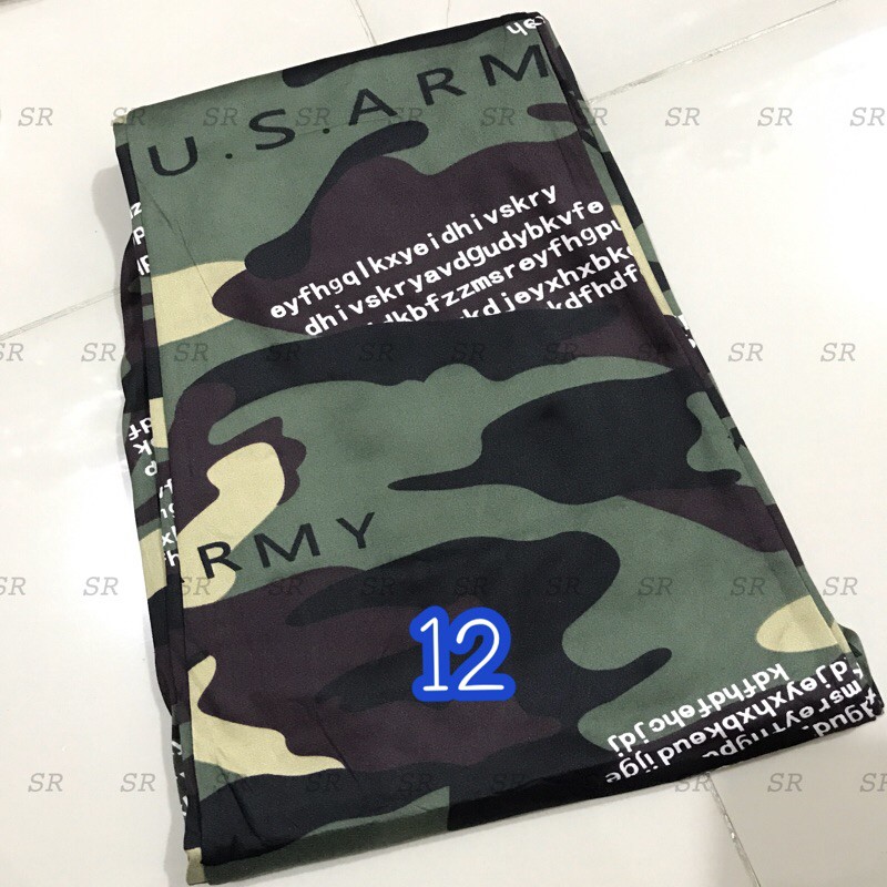 Celana Army Import Panjang Fashion Wanita Premium Melar