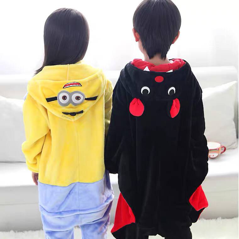 KOSTUM ONESIE KELELAWAR BAT BADTZ MARU PIYAMA COSPLAY ANAK