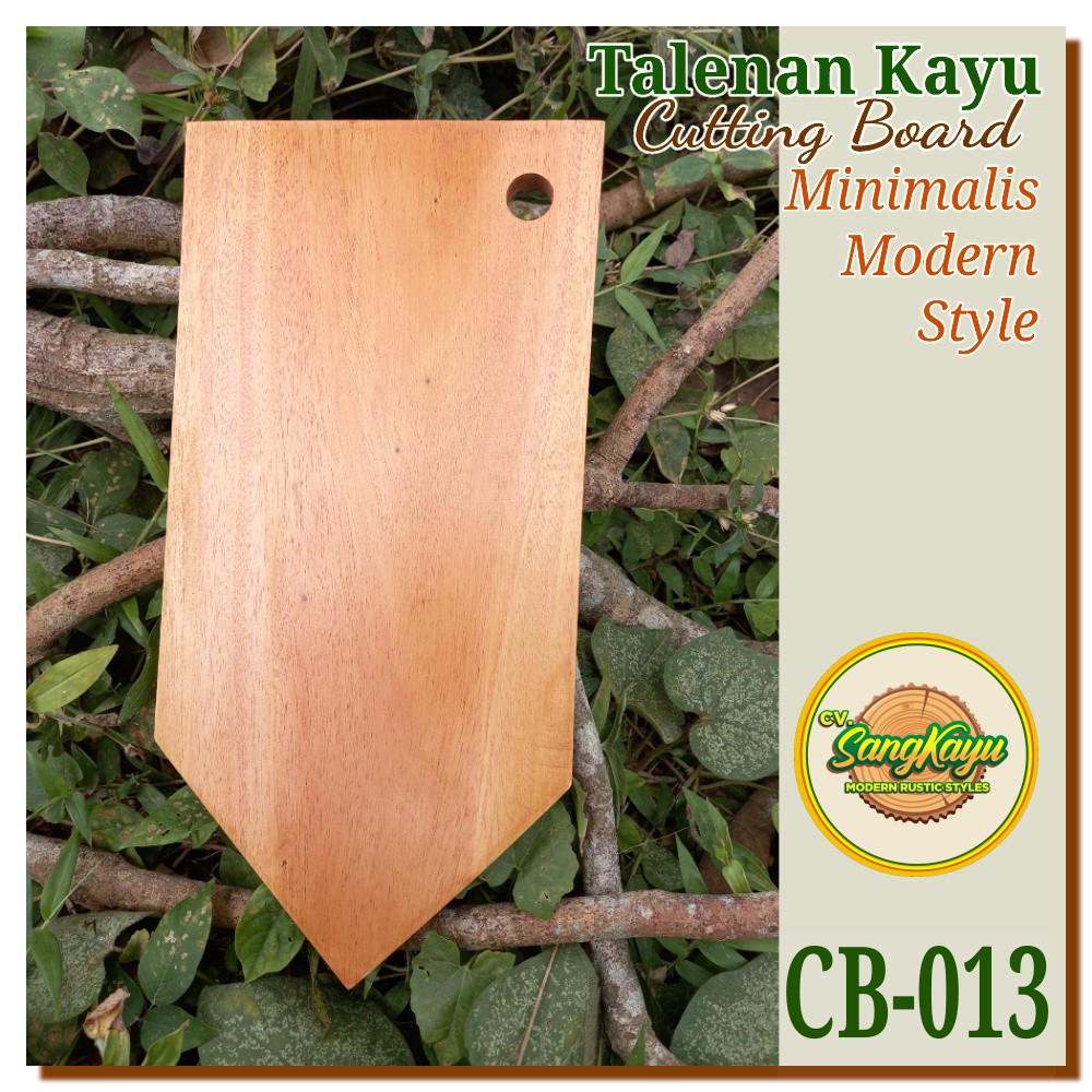 Talenan 30x15cm 013 talenan kayu modern Cutting Board Chopping board