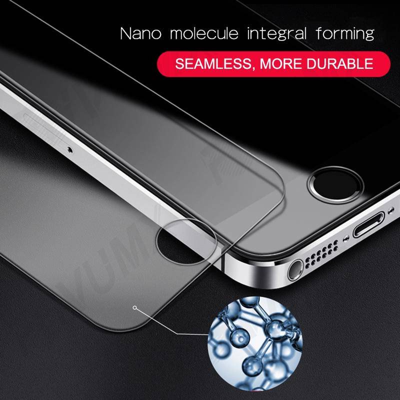 100D Transparent Tempered Glass For iPhone IPhone 11 12 Pro Max Mini Glass Screen Protector On iPhone 6 6s 7 8 Plus X XS Max XR SE 2020 Glass Protective Film