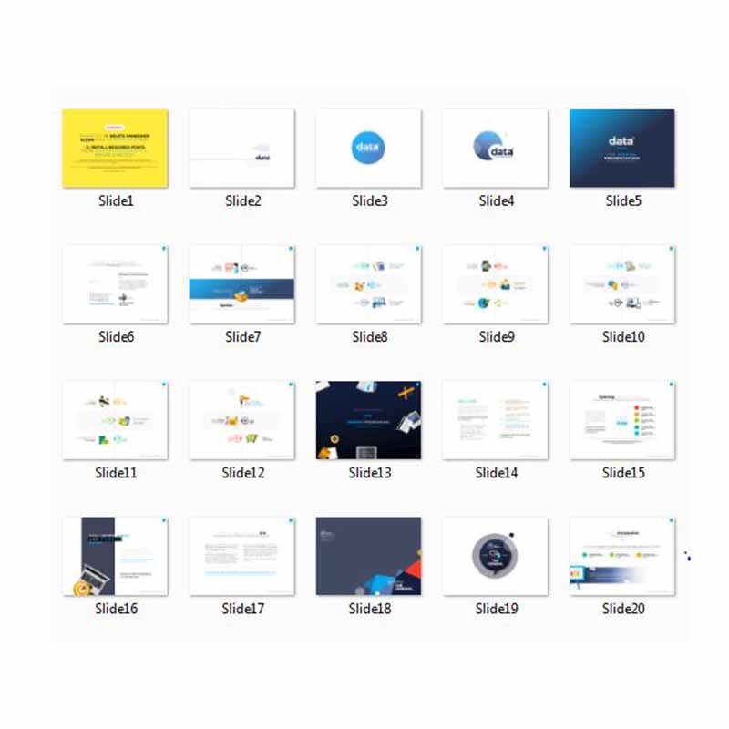 750+ Template Slides PPT (Powerpoint) Siap Edit