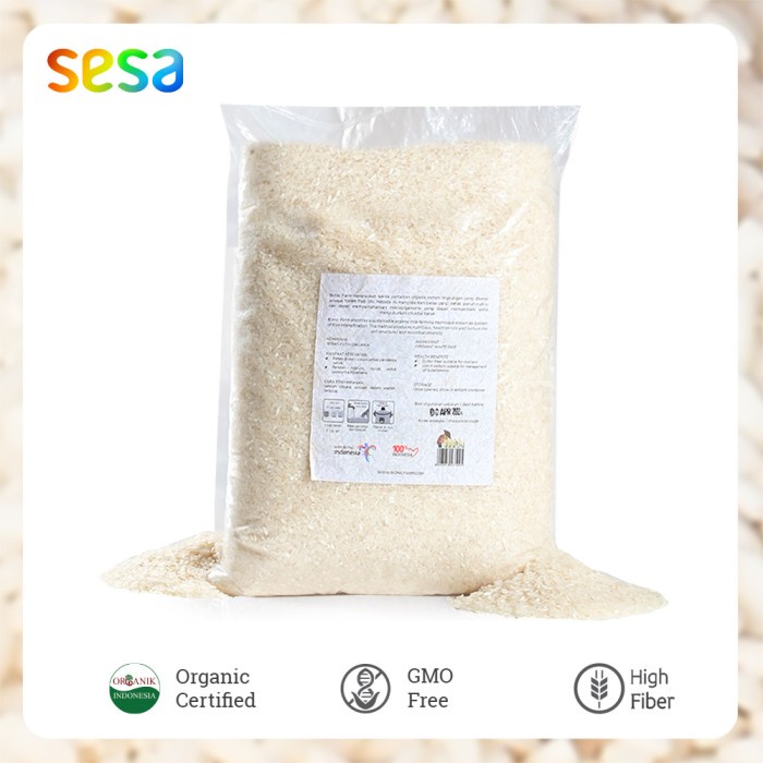 

gr011ttr Bionic Farm Fragrance Organic White Rice 5 Kg Sv012Ss