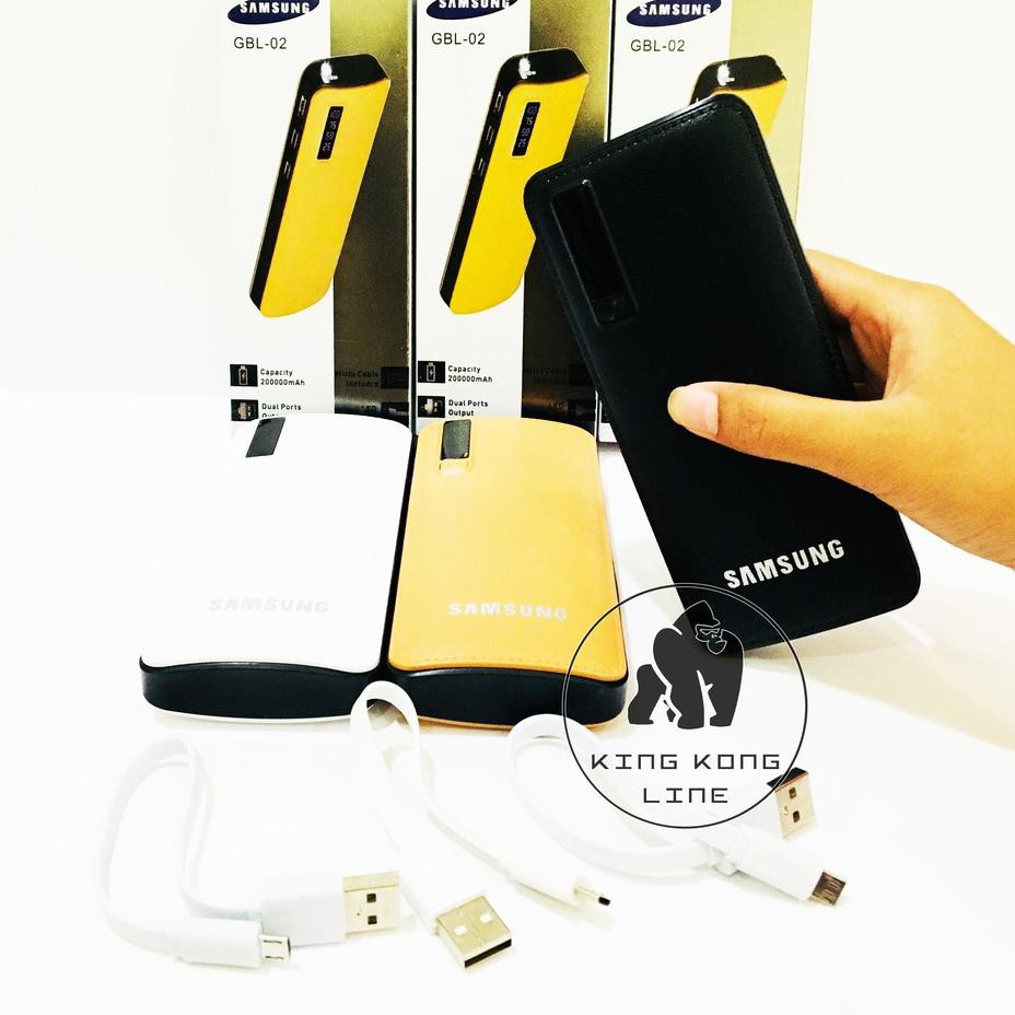 (❦Y46) Power Bank Samsung GBL-02 20000 MAH 3 Output Powerbank