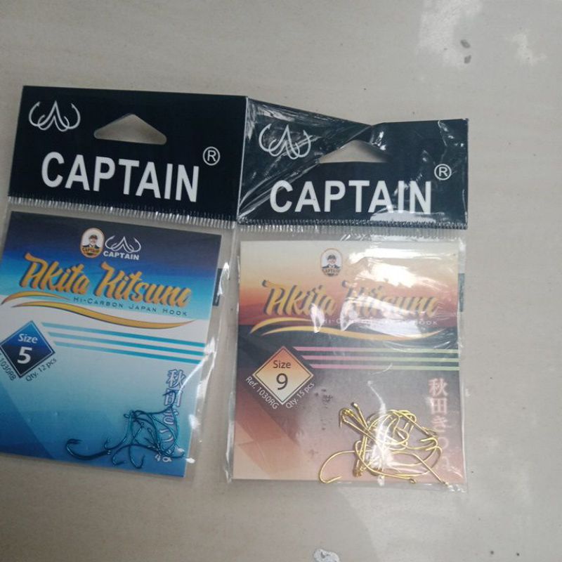 KAIL CAPTAIN AKITA KITSUNE JAPAN HOOK.