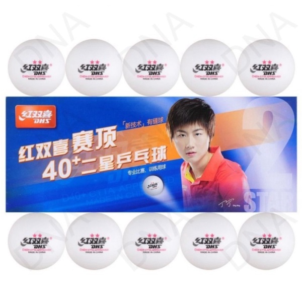 

Dijual Table Tennis Ball DHS Bola Tenis Meja DHS 2 STAR White - ORIGINAL Limited