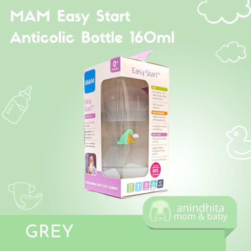 [Harga Promo] MAM Anticolic Bottle 160ml | Anti Colic Bottle | Botol Susu Mam Anti Colic