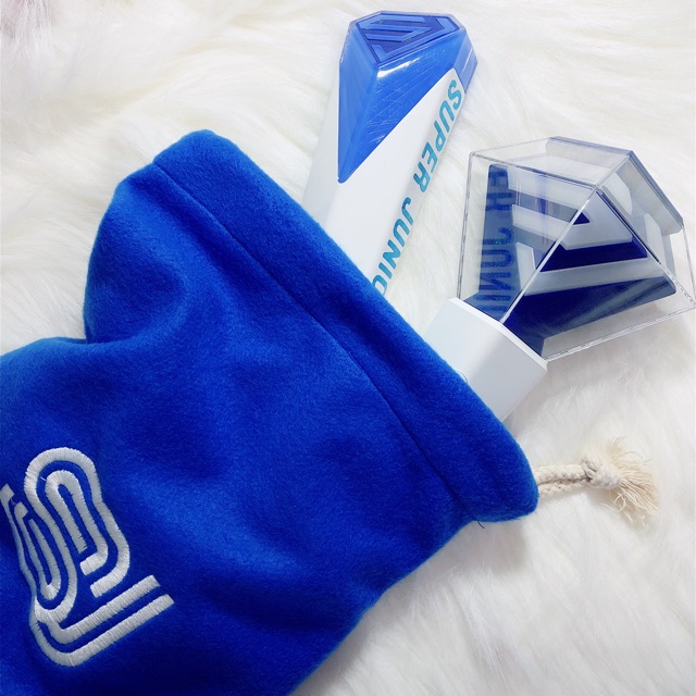 Pouch Lightstick Super Junior - Biru