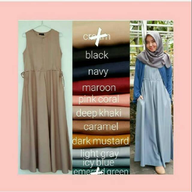 Gamis perempuan raline dress