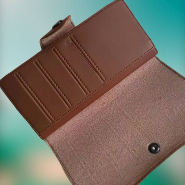 Dompet/Dompetpria/Dompetlipat/Dompet Pendek/Lipat Dompet Kulit Pria Vertical Hitam Coklat Murah COD