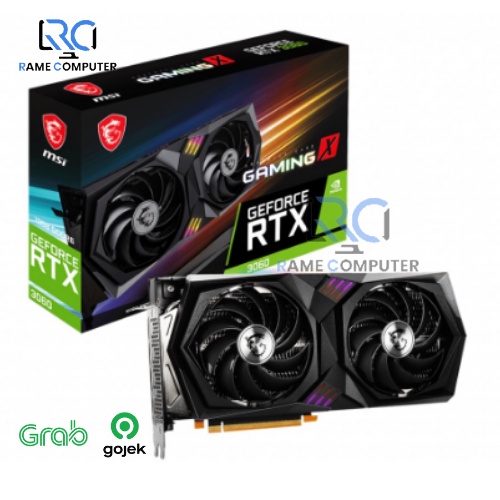 VGA CARD MSI RTX 3060 GAMING X 12GB GDDR6