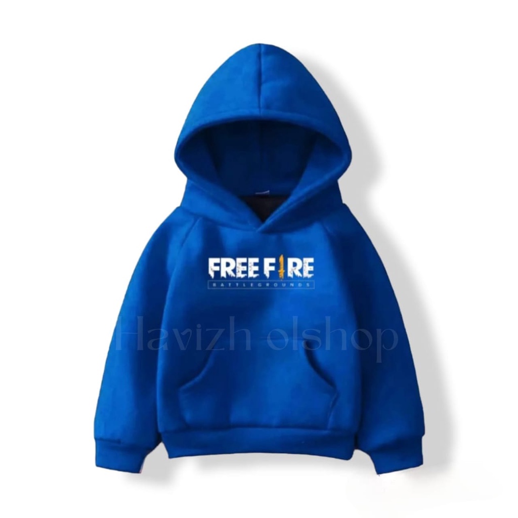 Hoodie free fire anak 1-12th