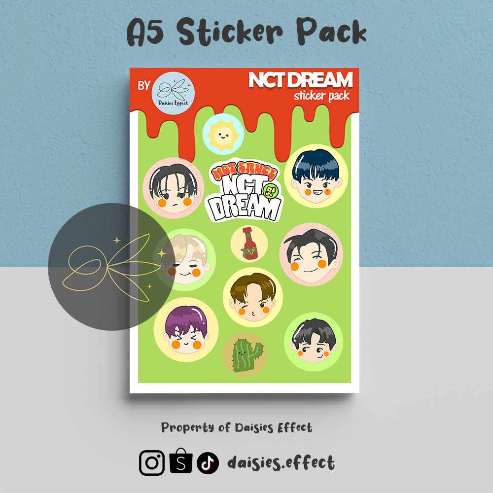 

NCT Dream - Hot Sauce Sticker Pack