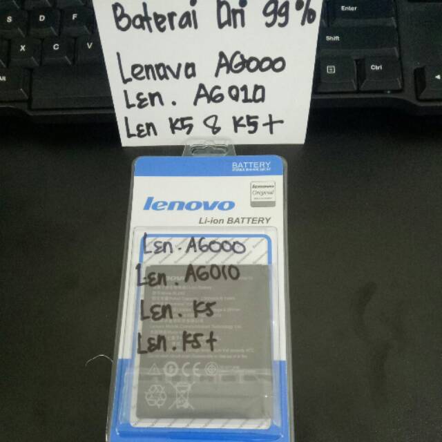 Baterai Lenovo A6000