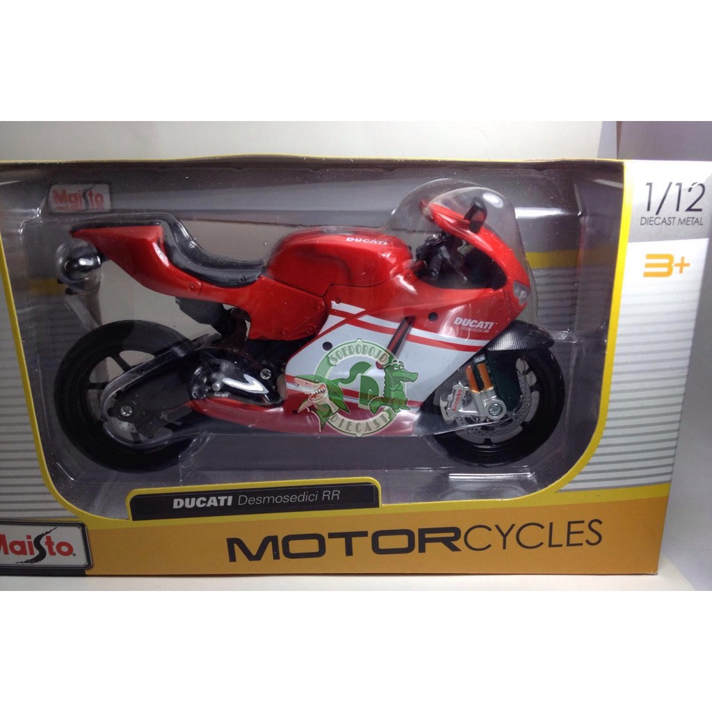 1/12 MAISTO DUCATI DESMOSEDICI RR (merah,putih)