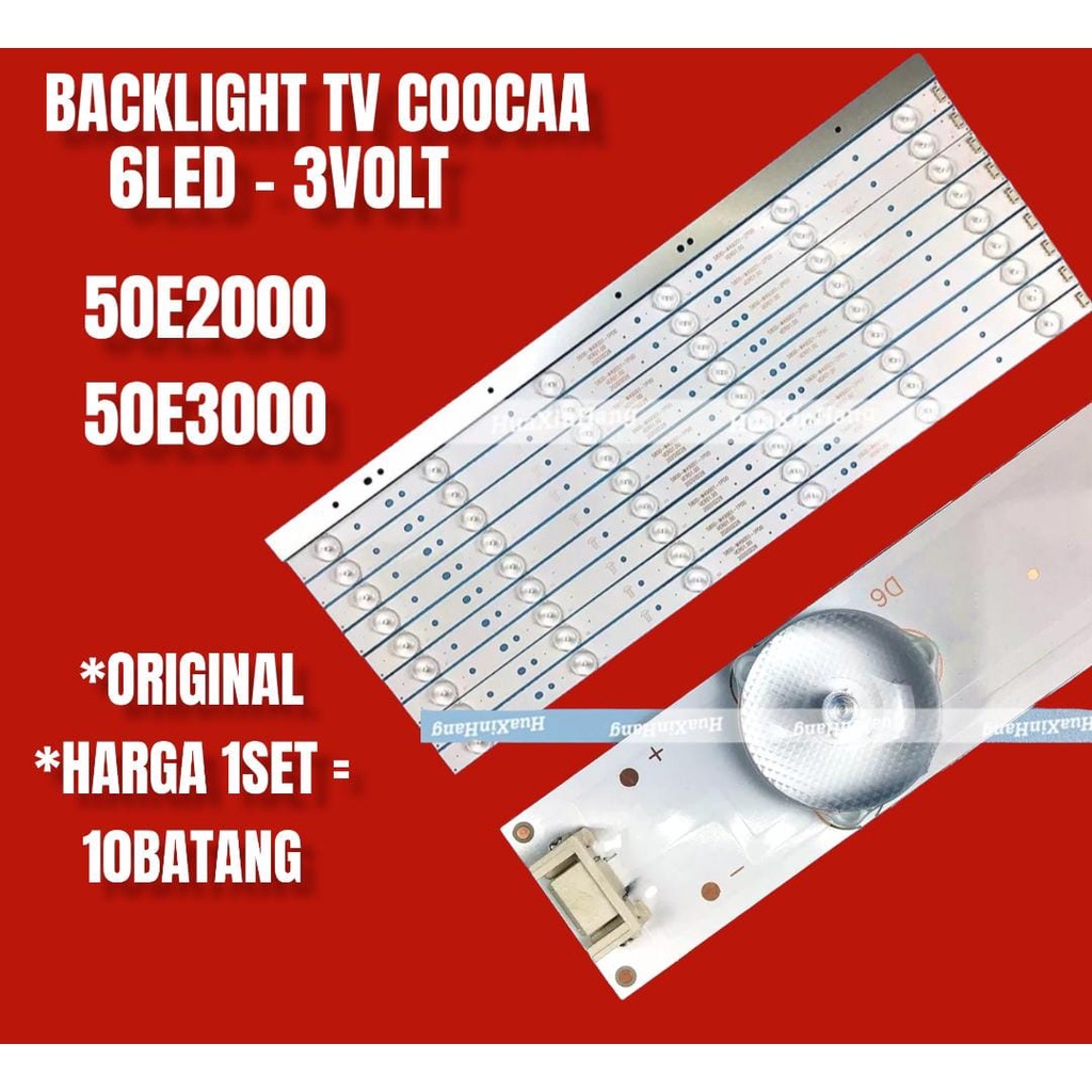BL BACKLIGHT LED TV COOCAA 50 IN 50E2000 50E3000 COCA