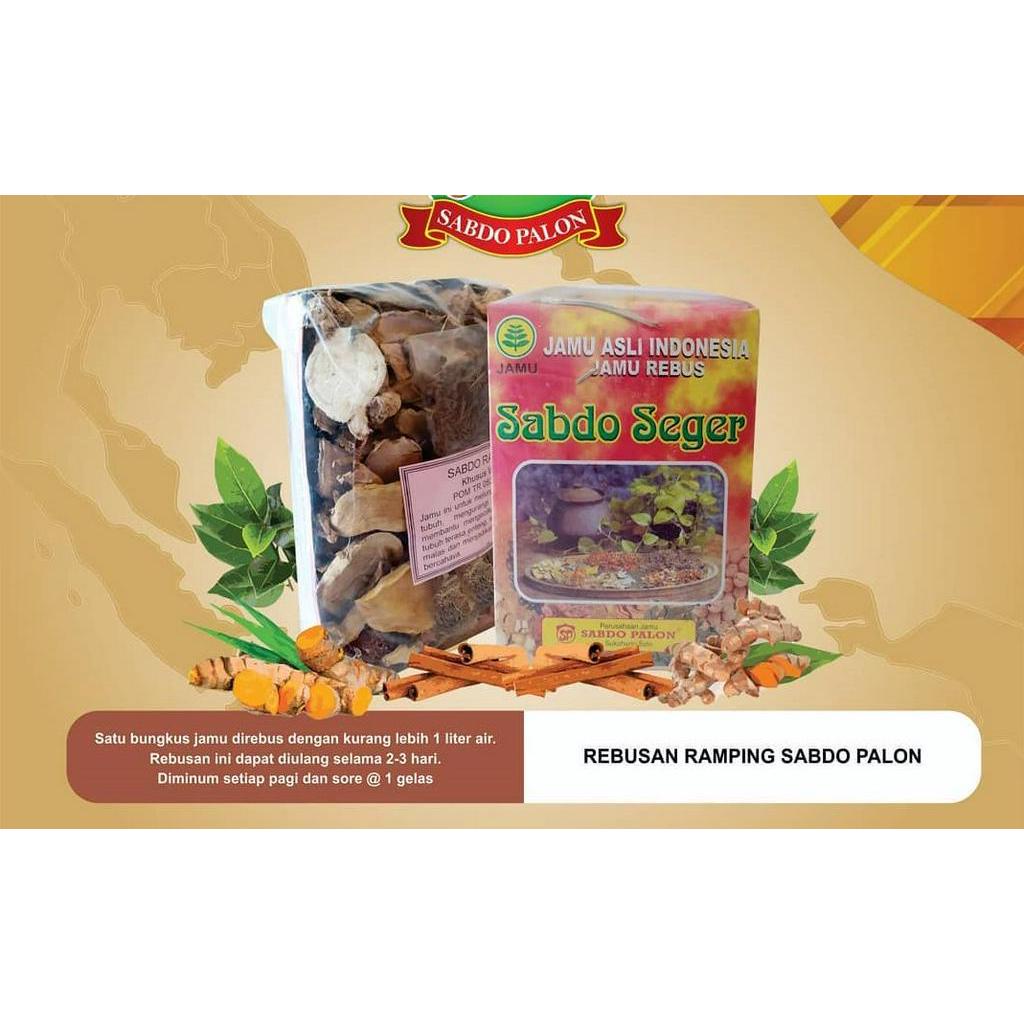 

REBUSAN RAMPING SABDO PALON Khusus Wanita Jamu Herbal Traditional 100% dari bahan Alami