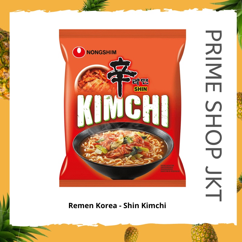 

Nongshim Kimchi Ramen 120 gr - Kimchi Ramyun Halal Korea - Mie Instant Kimchi Korea