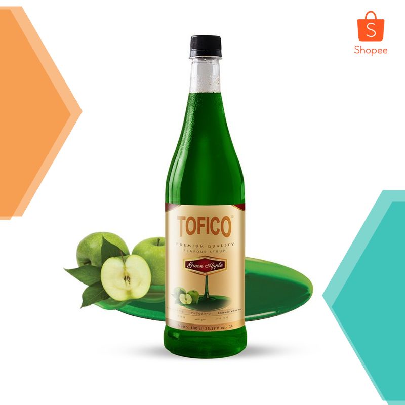 

Tofico Syrup Green Apple 1000ml