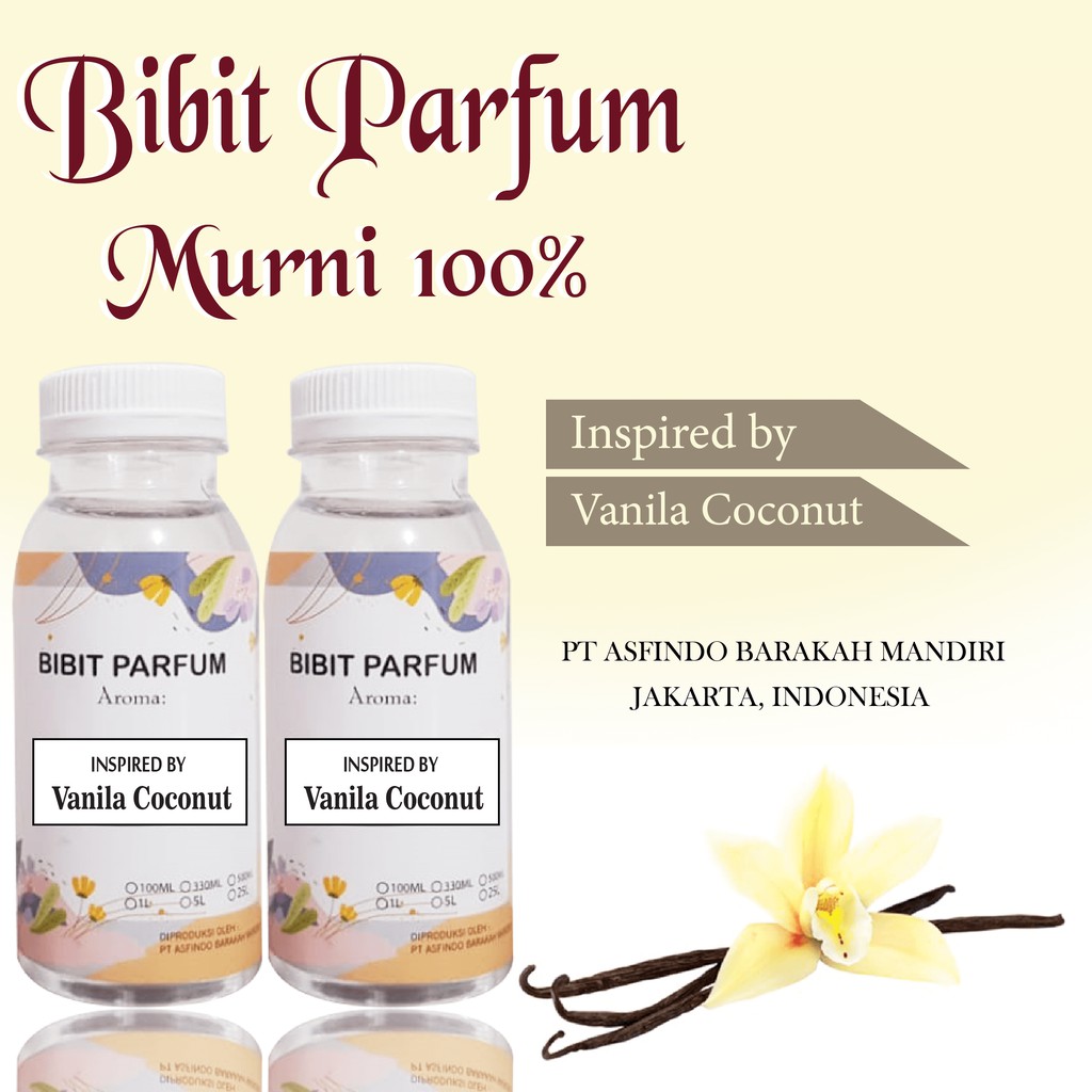 Bibit Parfum Vanilla 100 ml (Parfum Ruangan)