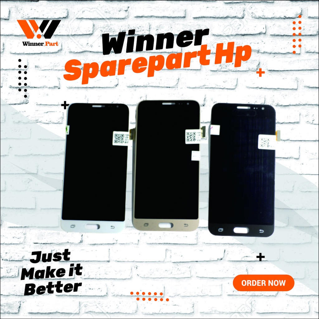 LCD Samsung J3 2016 / J320 / J320G Fullset Bergaransi