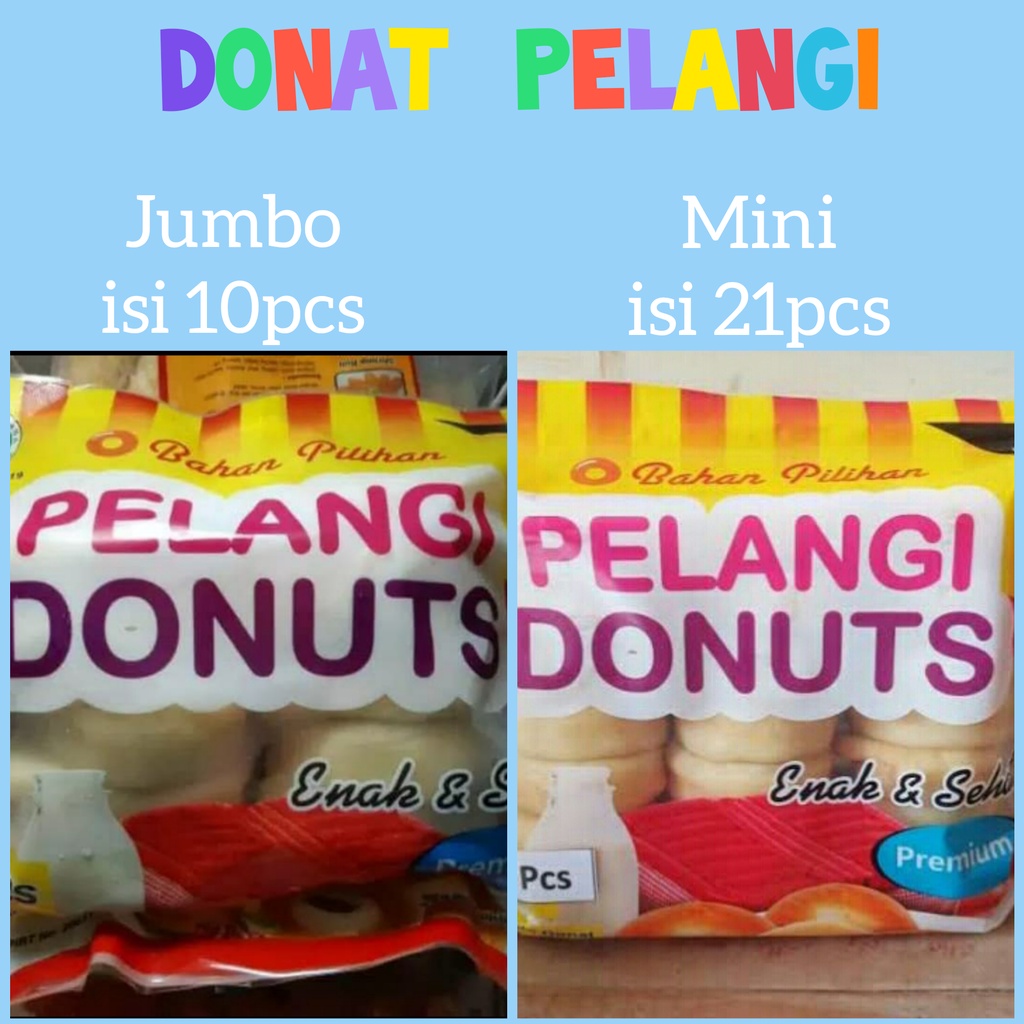 Donat Kentang Frozen Empuk Lembut PELANGI