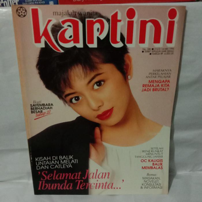 Promo Majalah Kartini Cover Retno Mei 1996 Limited