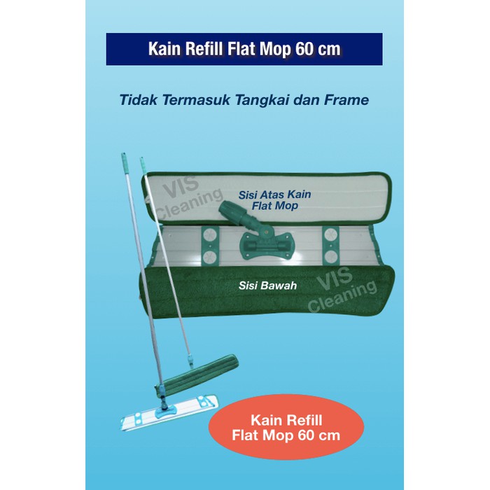 Refill Kain Flat Mop 60 cm