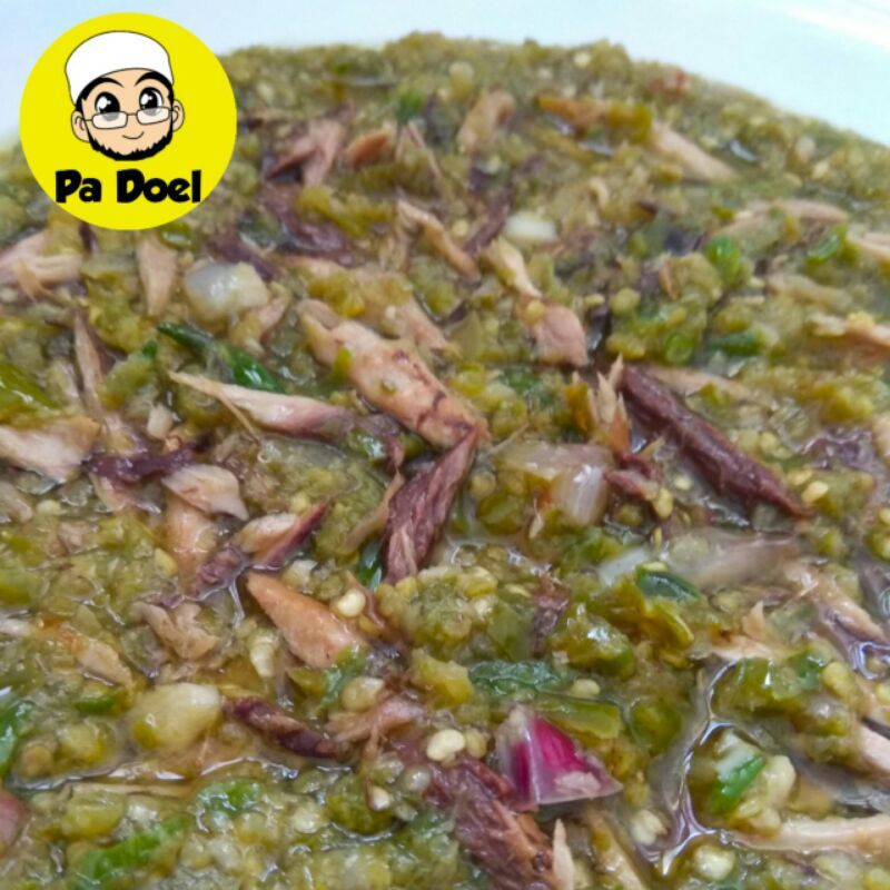

Sambal ijo Tongkol GLEDEK PA DOEL Pedas Mercon Nampol