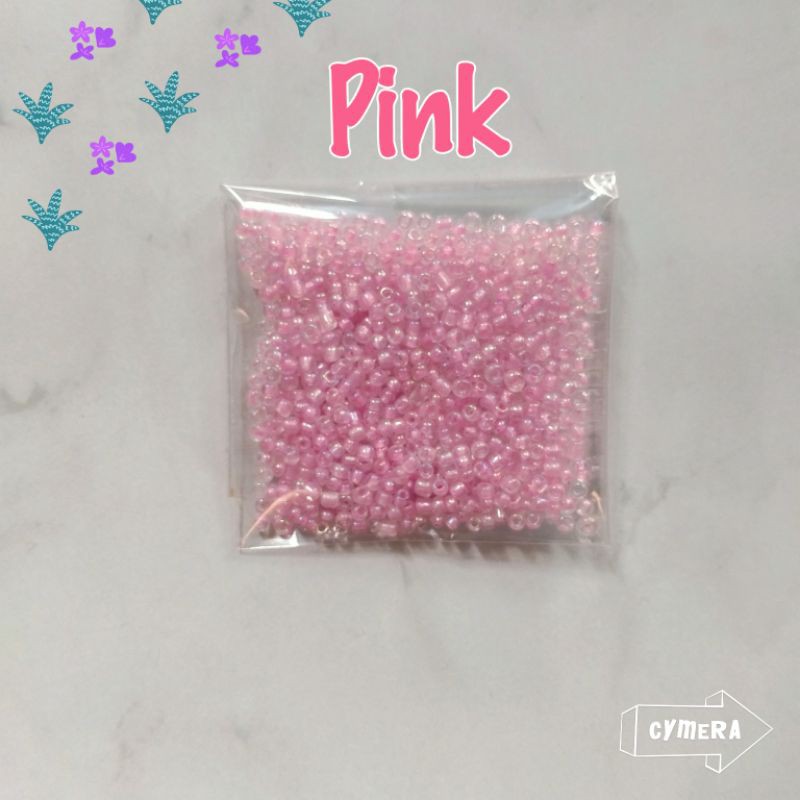 Manik Mote Payet Pasir Pink Uk-2MM - 10gram