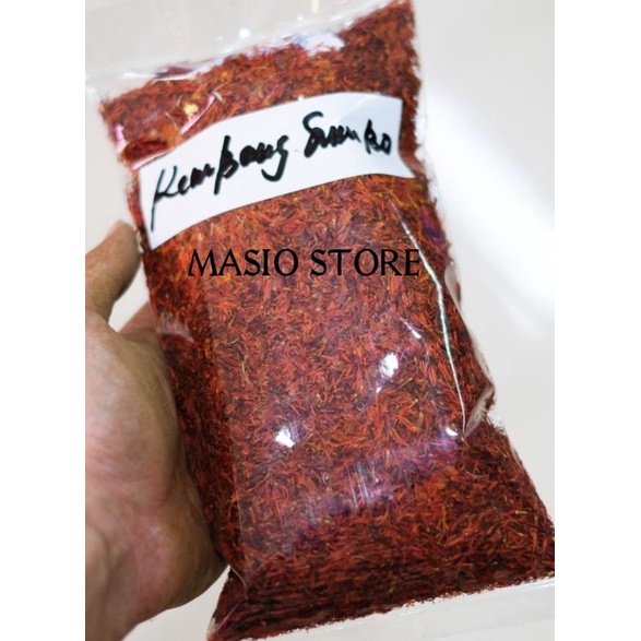 

Saffron lokal - Kesumba keling 100gr / Kembang sumbo