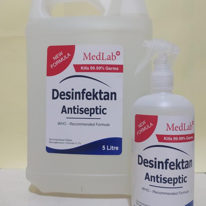 PERAWATAN HEWAN PAKET DESINFEKTAN 5 LITER DAN 500ML DESINFEKTAN PERLENGKAPAN HEWAN