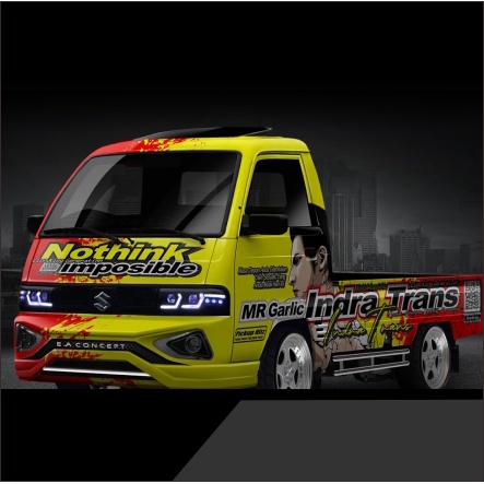 Branding mobil - bisa buat semua tipe mobil - stiker mobil