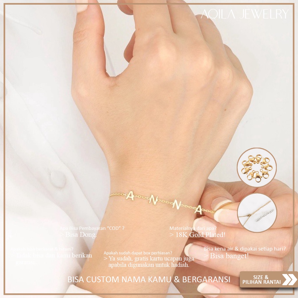 18 karat gold bracelets