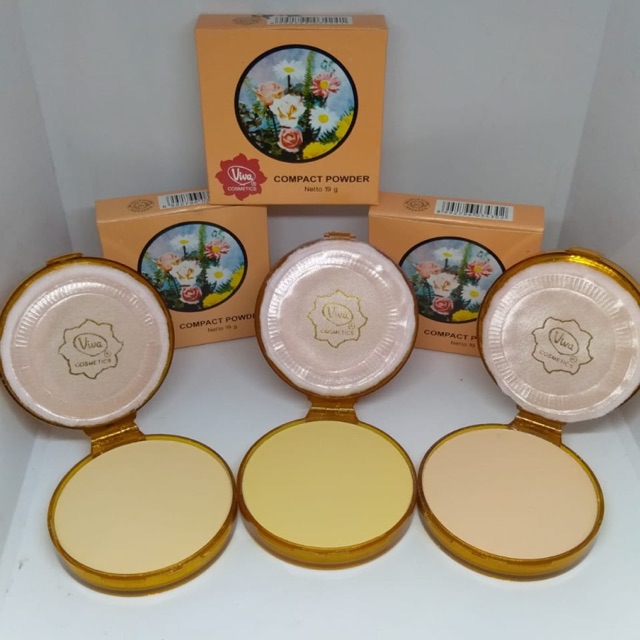 VIVA COMPACT POWDER / BEDAK PADAT VIVA BPOM