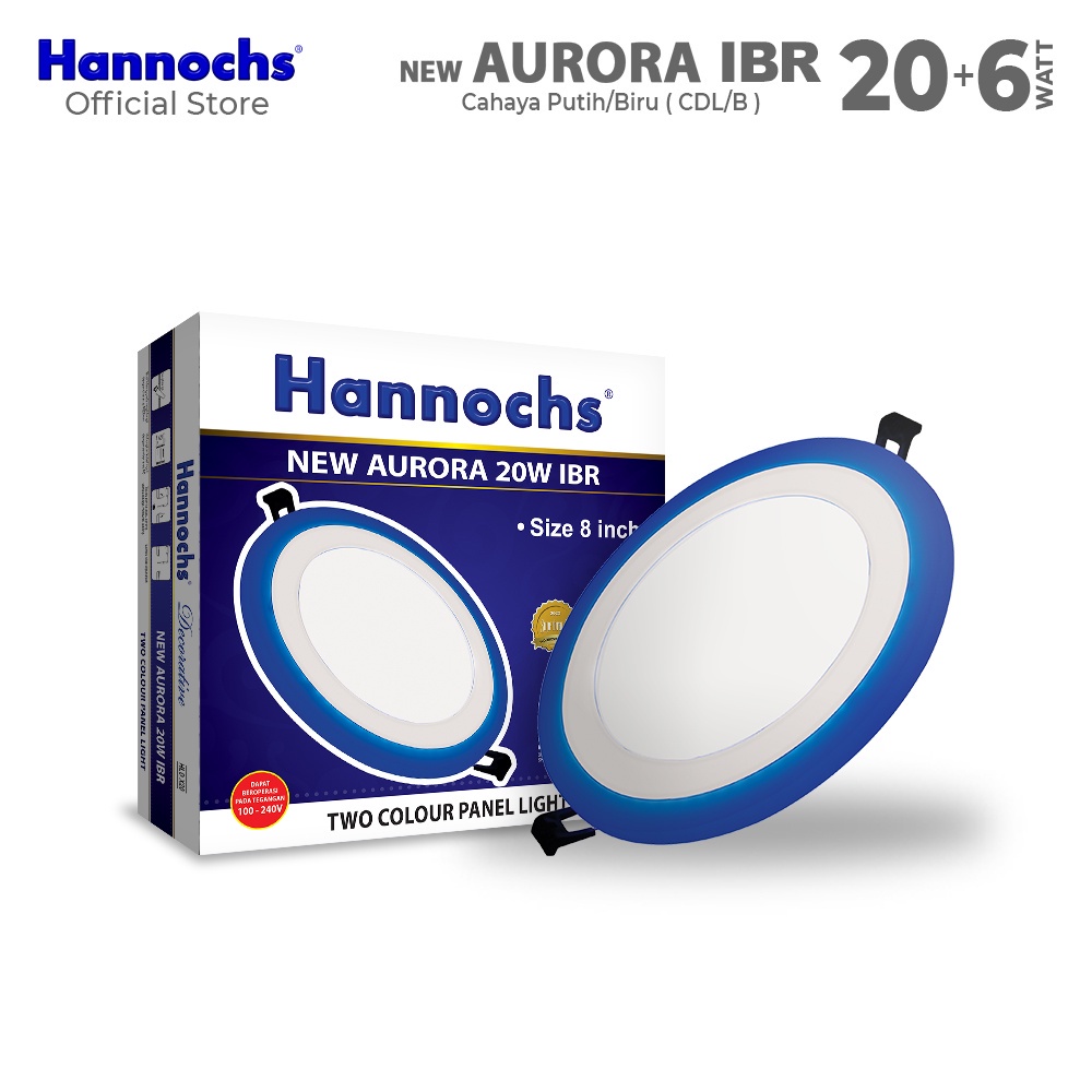 Hannochs New Aurora 20 Watt IBR CDL - Cahaya Putih