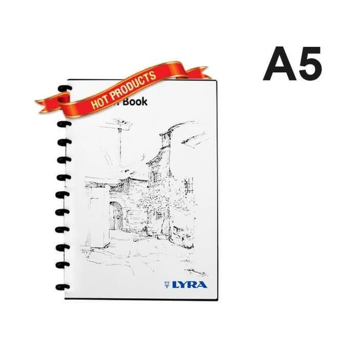 

Sketch book binder A5 lyra / Sketch book ring A5 lyra