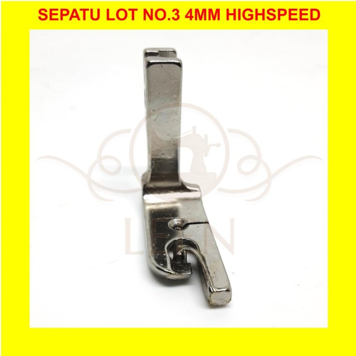 Sepatu Lot / Lilit / Kelim No 3 4mm GRADE A Mesin Jahit Industri LEEN