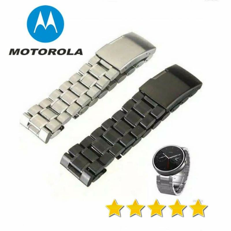 Moto 360 Smartwatch Strap band Full stainless