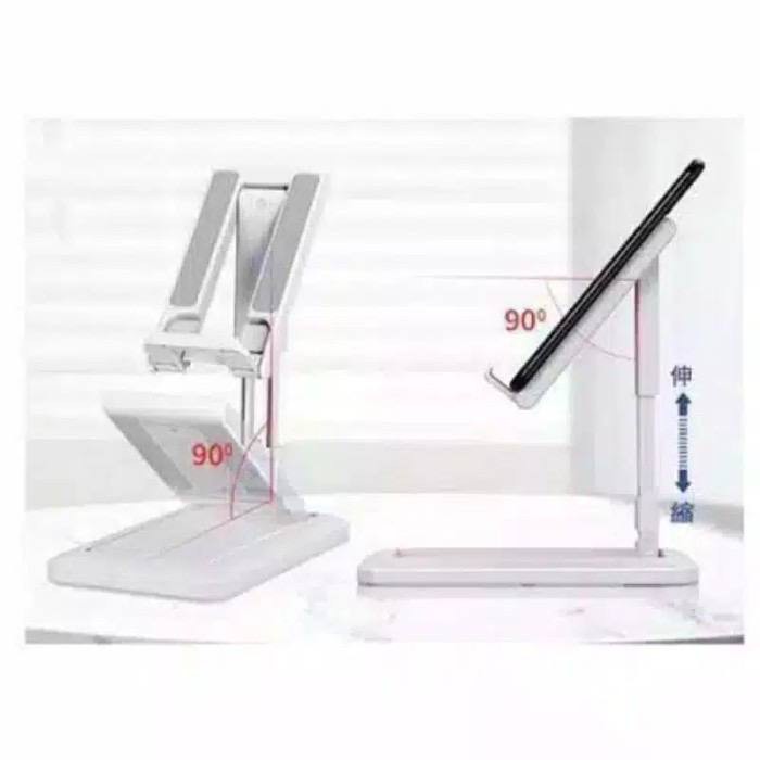 TGM - Folding Desktop HD-28 Phone Holder Lipat Universal Support Stand Meja Standing HD28 Dudukan Sandaran HP