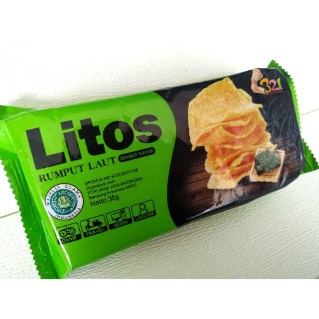 

LITOS Snack Rumput Laut / Sapi Panggang / Jagung 35 Gram