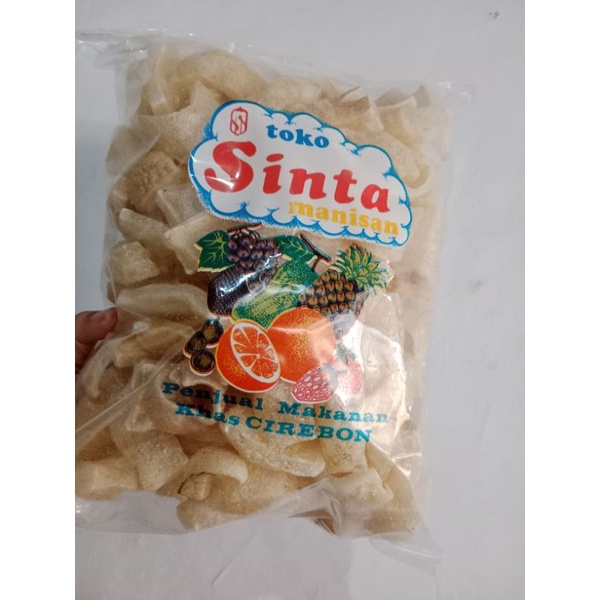 

Rambak Ayam Bawang Berat = 200 Gram Asli Sinta Manisan Khas Cirebon