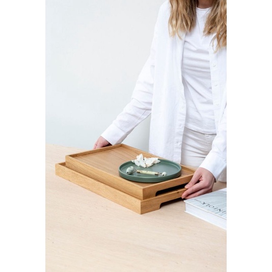 WOODEN TRAY / NAMPAN KAYU / NAMPAN / KOTAK HANTARAN / KOTAK SESERAHAN / HANTARAN KAYU / HANTARAN SES