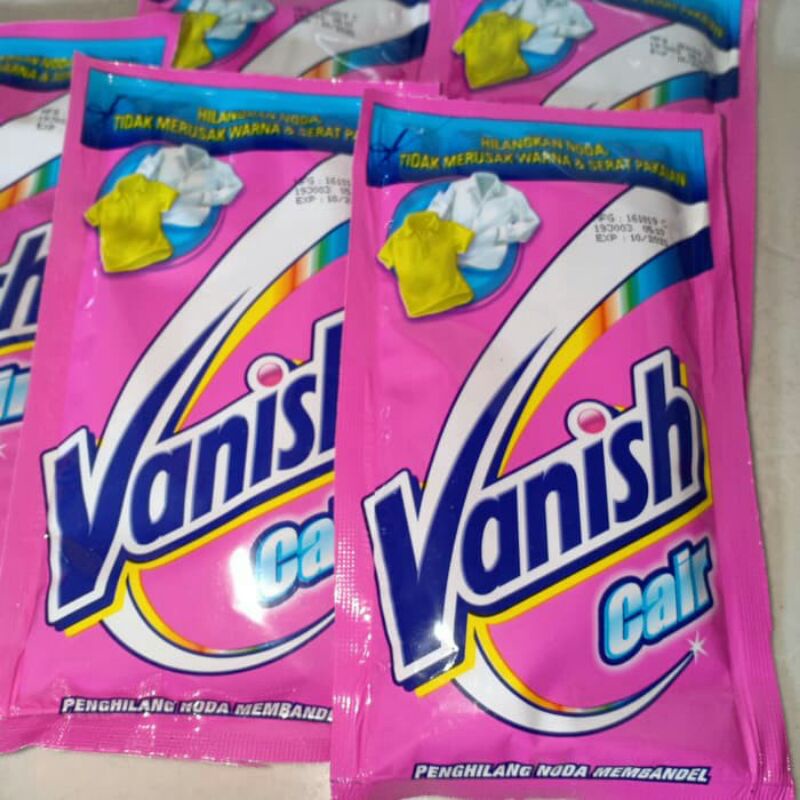 Vanish Cair Penghilang Noda Pakaian berwarna Pink 500ML