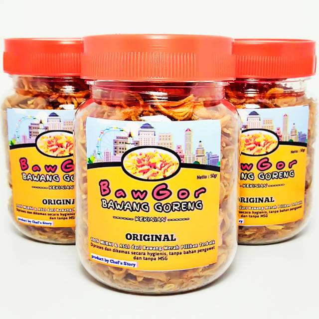 

Bawang Merah Goreng BawGor KEKINIAN 50gr